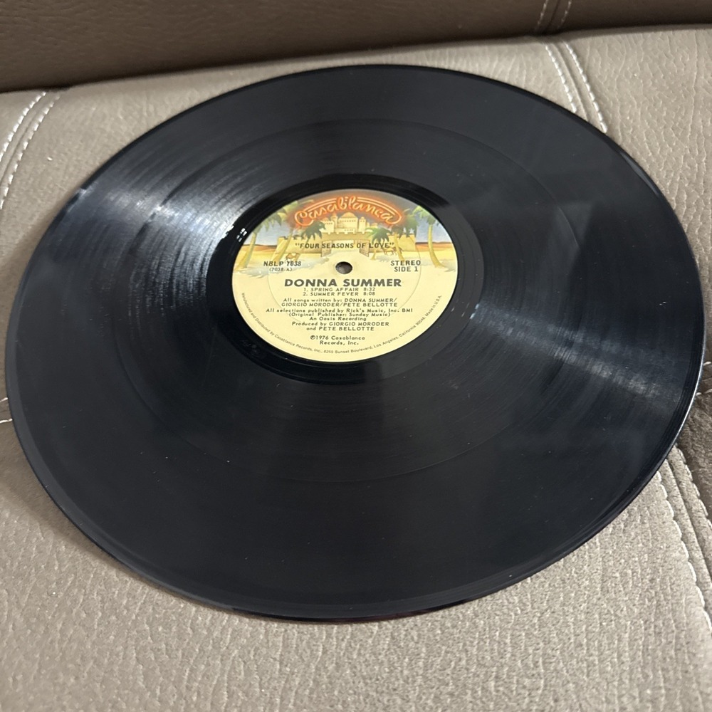 DONNA SUMMER - ONCE UPON A TIME - VINYL RECORD LP (NO COVER)